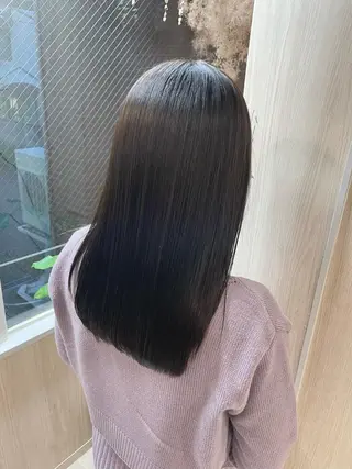 セミロング カラー 西 めぐみのヘアスタイル