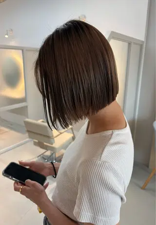 ショート 藤原 悠暉のヘアスタイル