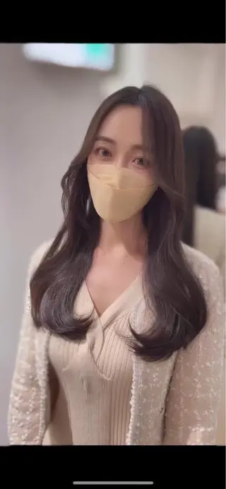 ロング 透明感カラー🪄 髪質改善♡田中みづきのヘアスタイル