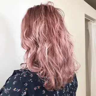 ロング カラー Lien 深井店のヘアスタイル