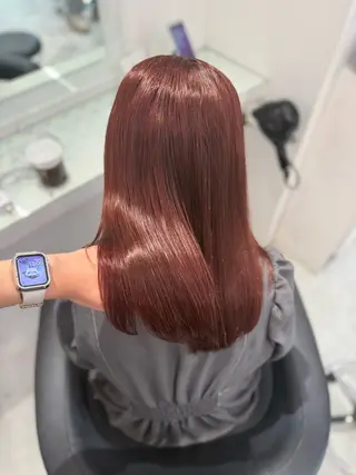 セミロング カラー 🩰girlyモテ ヘア🩰🍨AYAのヘアスタイル