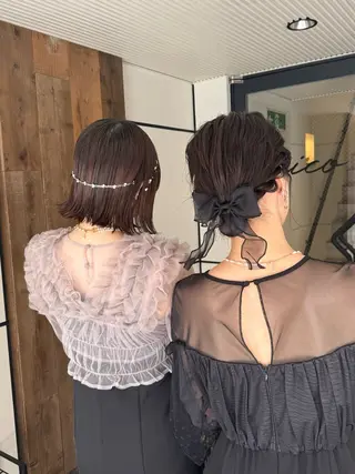 ヘアアレンジ 内沼 恵留菜のヘアスタイル