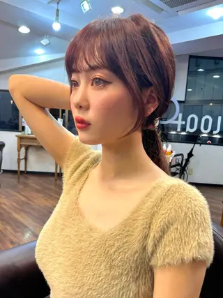 ロング カラー SALOWIN吉祥寺suite店所属・似合わせレイヤー 🇰🇷荒木洋文のヘアスタイル