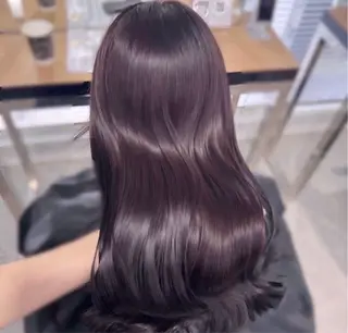 ロング miku/ラベンダー 透明感カラー🪻❤︎のヘアスタイル