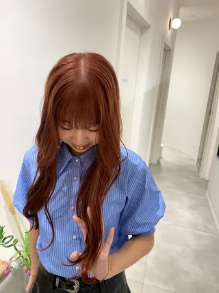 ロング MASHUAtoro所属・梅田美容室／ ときのヘアスタイル