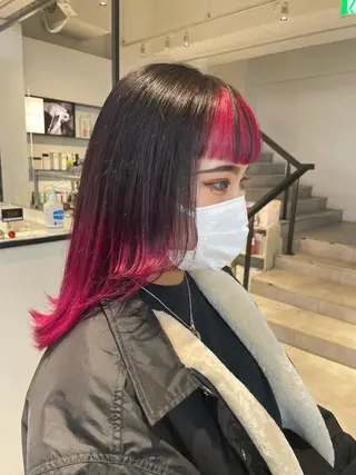 カラー デザインカラー 🎀REINA🎀のヘアスタイル