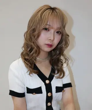 ロング カラー tetohair Marikaのヘアスタイル