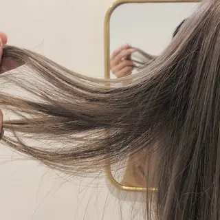 ミディアム カラー 艶髪／透明感 カラー ／nagiのヘアスタイル