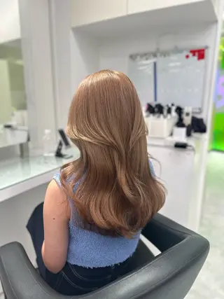 ロング カラー ❄最強かわいいカラー ❄️MINA❄️のヘアスタイル