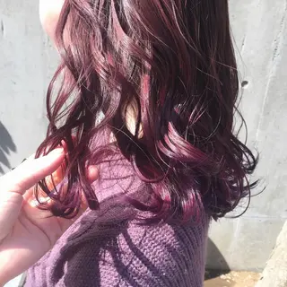 セミロング カラー 柔らかいcolor 🌿harukaのヘアスタイル