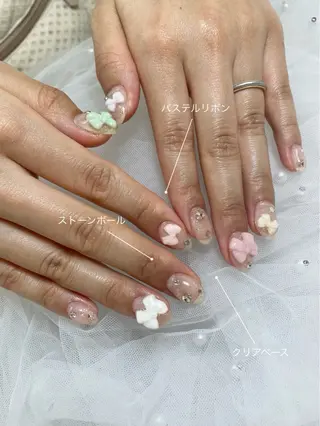 ネイル S LOUNGE NAIL所属・パーツたくさん🍓 SUMIのネイルデザイン