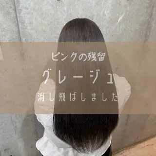 ロング ブリーチカラー/ 寺口佳希のヘアスタイル