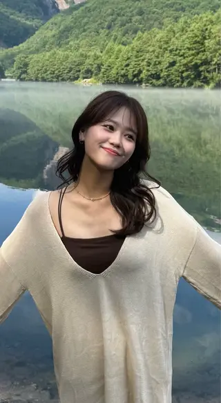 セミロング Kulm by luccica所属・Fuka/ レディースカットのヘアスタイル