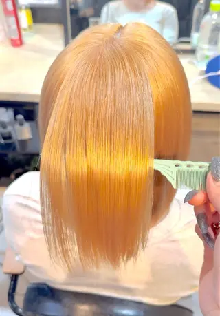 海老沼 佳緒のヘアスタイル