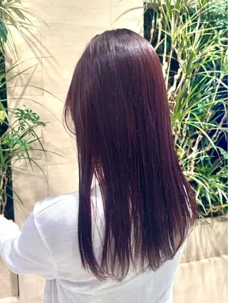 カラー 暖色/レイヤーカット /艶髪/髪質改善/のマツエク・マツパデザイン