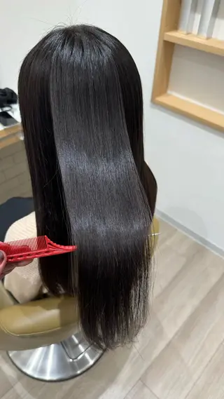 セミロング ルクール上越店　林 郁弥のヘアスタイル