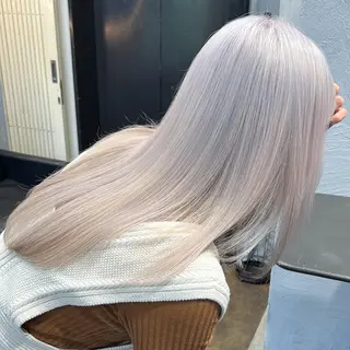 セミロング カラー ヘアアレンジ GiseL天神カラー 髪質改善/ブリーチのヘアスタイル