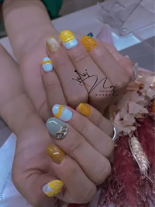 ネイル 長さだし専門店 M2　rikaのネイルデザイン