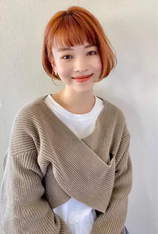 ミディアム ボブ指名No.1🌞 オガタのヘアスタイル
