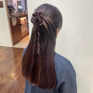 ロング ヘアアレンジ ティーシースペース　元住吉店所属・奈良橋 彩圭のヘアスタイル