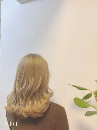 ロング カラー 【エシカル】 HOSOMIのヘアスタイル