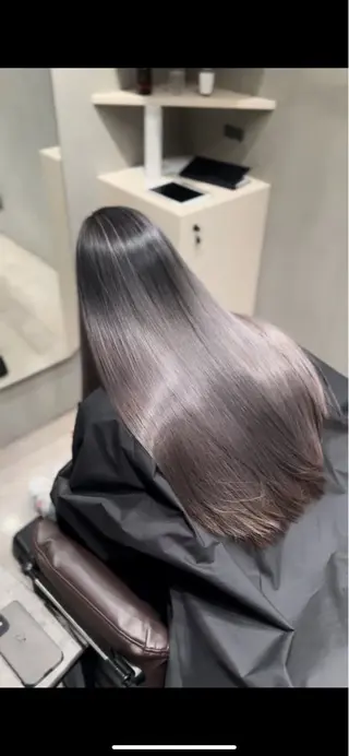 ロング カラー メンズバレイヤージュ /町田木村悠月のヘアスタイル