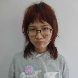 ミディアム 似合わせデザイン໒꒱ rioのヘアスタイル