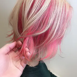 ショート カラー ✁完全個室✁永野 晴のヘアスタイル