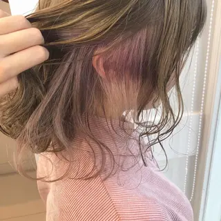 ミディアム sano sayakaのヘアスタイル