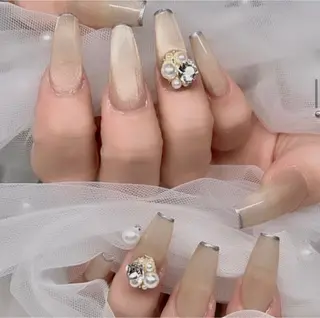 ロング 山科駅徒歩3分❣️ 代表　紗恵子のネイルデザイン