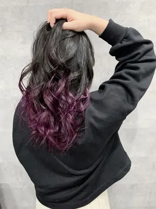 ロング カラー _WHITE 天神店 YUMEKA🐻のヘアスタイル