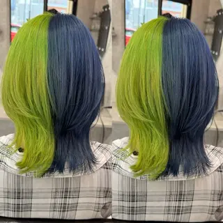 ショート カラー 🌺ハイトーン🌺 矢葺 なぎさ🌺🌺のヘアスタイル