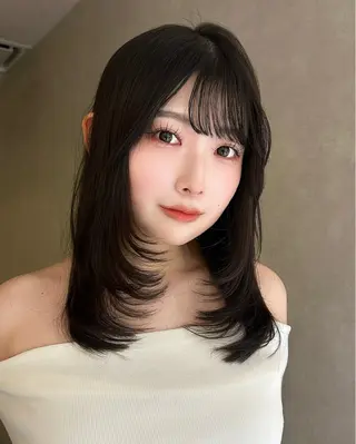 ロング 【期間限定無料🎀】 似合わせ特化🤎モカのヘアスタイル