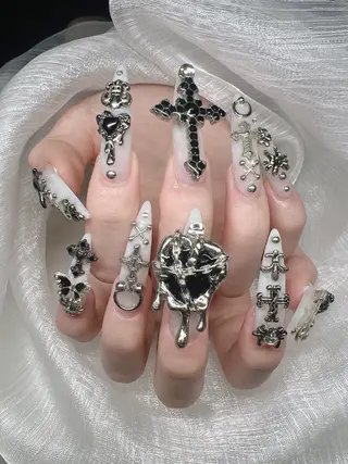 ネイル Lee Nails チップ長さだし専門店のネイルデザイン