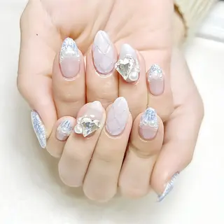 セミロング rouse nail RISATOのネイルデザイン