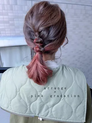 セミロング カラー カラーパティシエ facce🌼ikoのヘアスタイル