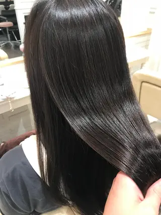 ロング 韓国ヘア×髪質改善 ⭐️谷遼平⭐️のヘアスタイル