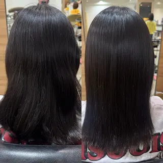 ミディアム みく♡ 縮毛モデル様募集中のヘアスタイル