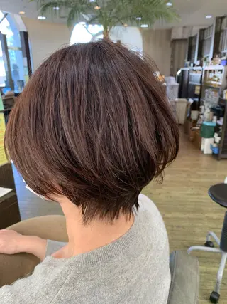 ショート カラー 中野  淳のヘアスタイル
