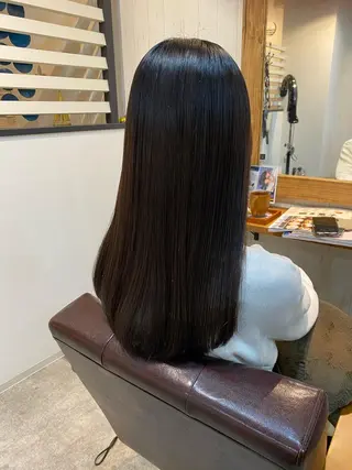ロング カラー [店長]加地 峻のヘアスタイル