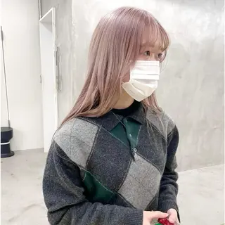 ミディアム カラー yiye 青山所属・無料カットモデル募集 🌱ひょうがのヘアスタイル