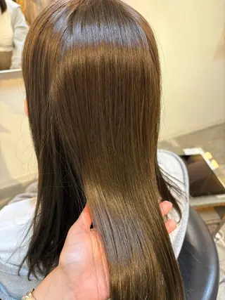 ミディアム Dulce oro所属・モデル募集/円山/ 暖色/yurinaのヘアスタイル