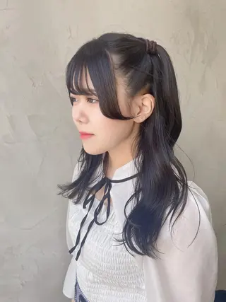 カラー MaisonHALU 松浦光咲のヘアスタイル