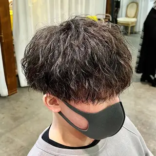 メンズ mihoko/ ニュアンスパーマのヘアスタイル