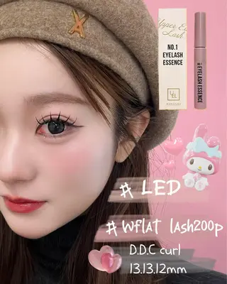 マツエク・マツパ Eyelash salon u'iのマツエク・マツパデザイン