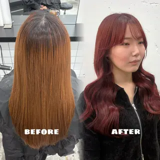 ロング カラー 🌟ゆりあ🌟 JILLSTUDIOのヘアスタイル