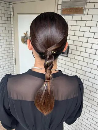 ヘアアレンジ 大人可愛いヘアメイク 💋🧚‍♀️しずかのヘアスタイル