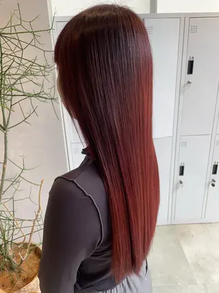 ロング カラー 透明感カラー✨艶髪 制作🌱山根あゆみのヘアスタイル