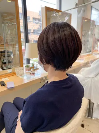 ショート カラー 美髪⭐︎髪質改善 井上　康司のヘアスタイル