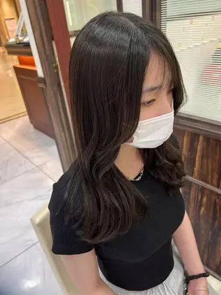 ロング 立川🫧似合わせ 艶髪✨あんどうゆうかのヘアスタイル